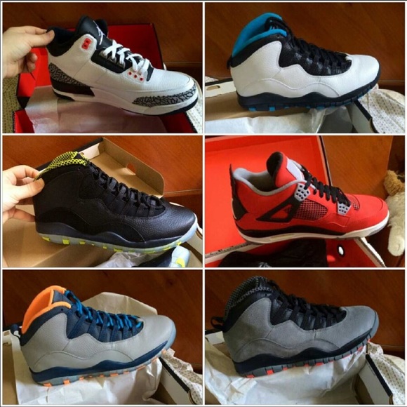 New air Jordan 4 air Jordan 10 sneakers